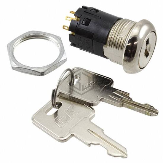 Y1907U2C207NG - C&K - Keylock Switches