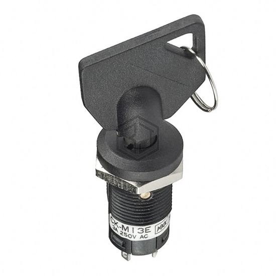 CKM13ETW01-003 - NKK Switches - Keylock Switches