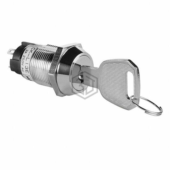 CKL13EFW01-015 - NKK Switches - Keylock Switches