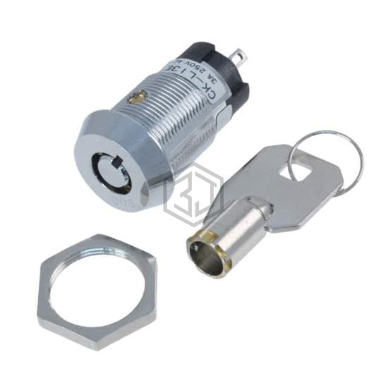 CKL13ETW01-003 - NKK Switches - Keylock Switches