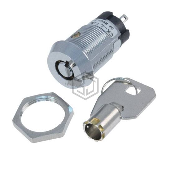 CKL13ETW01-015 - NKK Switches - Keylock Switches
