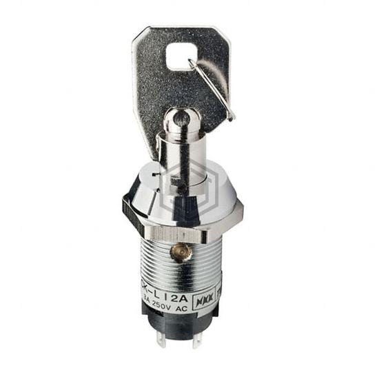 CKL12ATW01-010 - NKK Switches - Keylock Switches