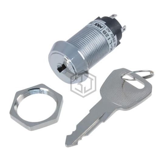 CKL12BFW01-016 - NKK Switches - Keylock Switches