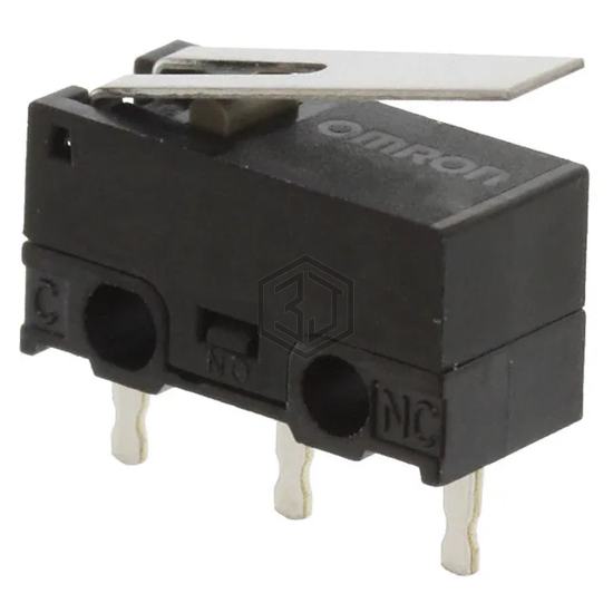 D2F-FL-T - Omron Electronics Inc-EMC Div - Limit Switches