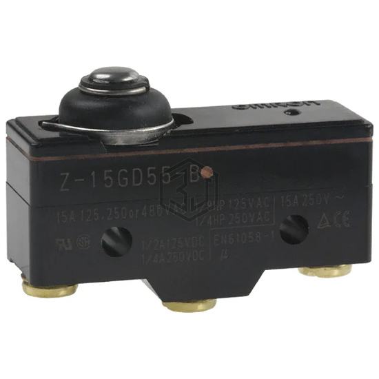 Z-15GD55-B - Omron Automation and Safety - Limit Switches