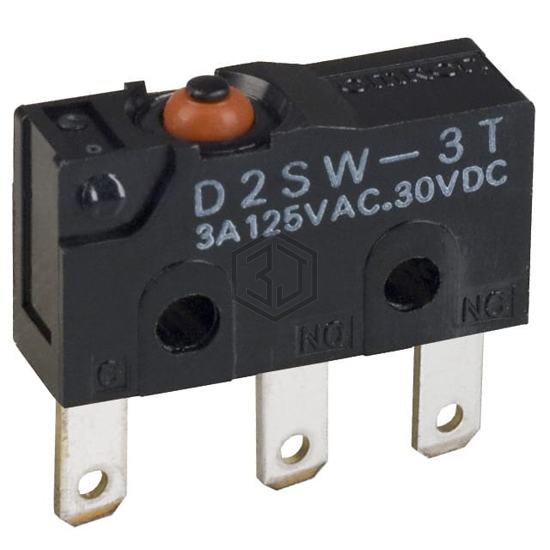 D2SW-3TS - Omron Electronics Inc-EMC Div - Limit Switches