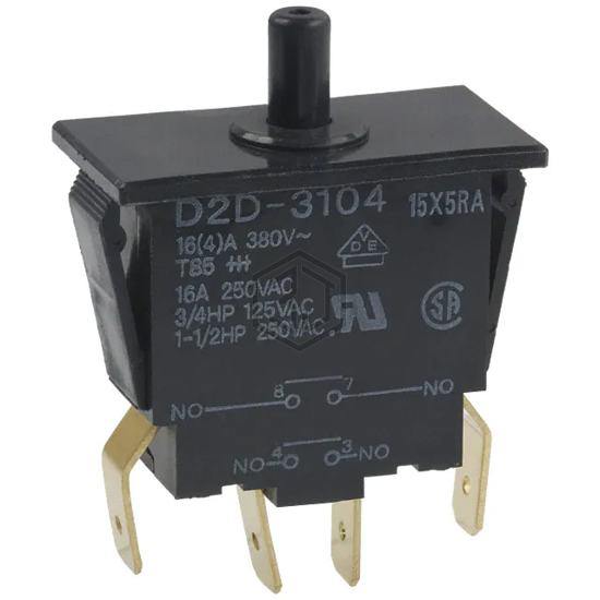 D2D-3104 - Omron Electronics Inc-EMC Div - Limit Switches