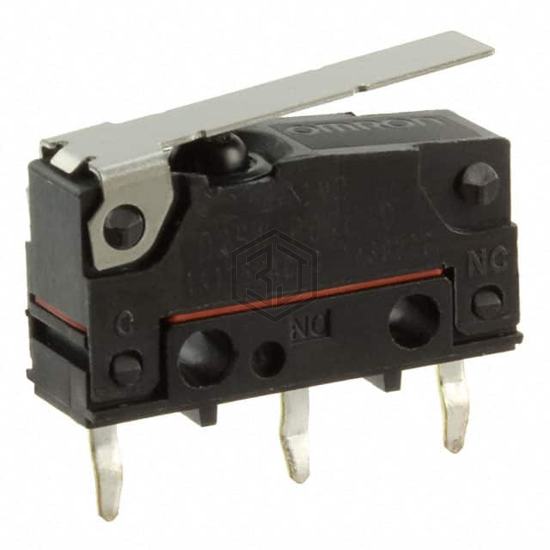 D2SW-P01L1D - Omron Electronics Inc-EMC Div - Limit Switches
