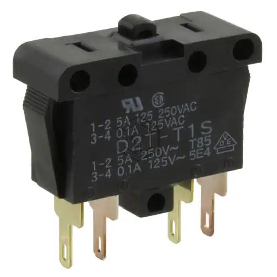 D2T-T1S - Omron Electronics Inc-EMC Div - Limit Switches