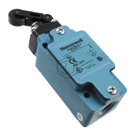 GLAB01D - Honeywell Sensing and Productivity Solutions - Limit Switches