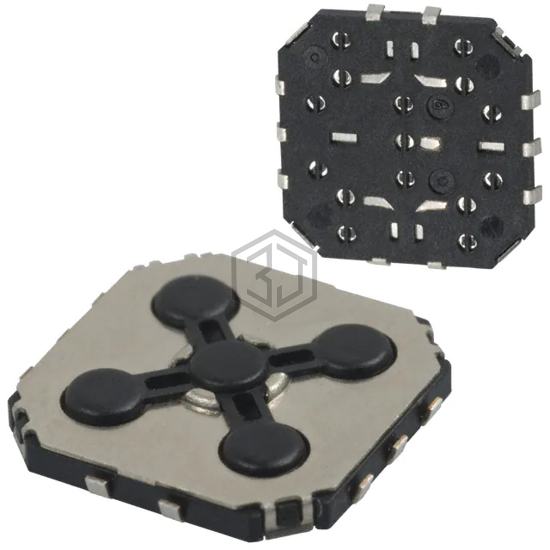 JS1300AQ - E-Switch - Navigation Switches, Joystick