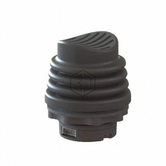 FNR-1-Y-P-1-BK - Ruffy Controls Inc. - Navigation Switches, Joystick