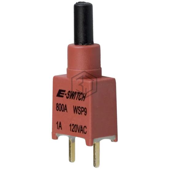 800AWSP9M2RE - E-Switch - Pushbutton Switches