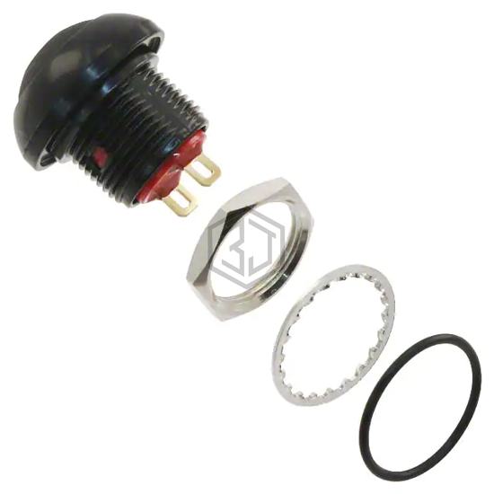 RP8300B2M1CEBLKBLKNIL - E-Switch - Pushbutton Switches