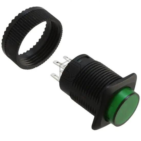 RP3508BBLKGRNGRNNS - E-Switch - Pushbutton Switches