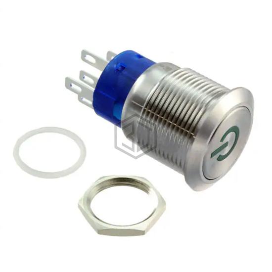 ULV4F2BSS531 - E-Switch - Pushbutton Switches