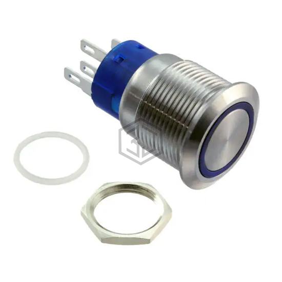 ULV4F2HSS341 - E-Switch - Pushbutton Switches