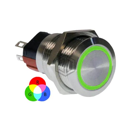 PVA3H2B0SS3R1 - E-Switch - Pushbutton Switches
