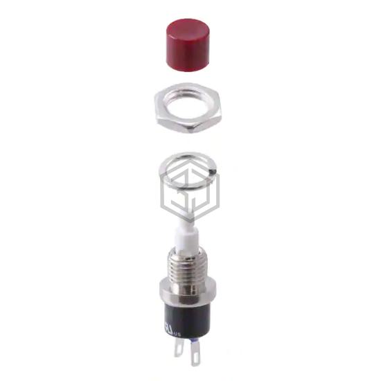 PS1024ALRED - E-Switch - Pushbutton Switches