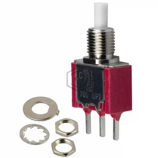 700SP7B10M2QEH - E-Switch - Pushbutton Switches