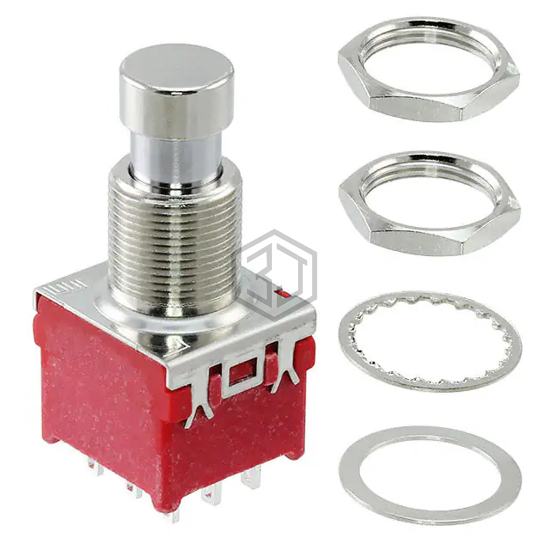 FS57003PLT2B2M1QEH - E-Switch - Pushbutton Switches