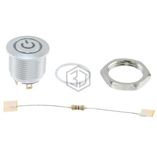 AV1610P612R04 - TE Connectivity ALCOSWITCH Switches - Pushbutton Switches