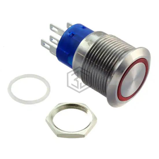 ULV4F2BSS311 - E-Switch - Pushbutton Switches