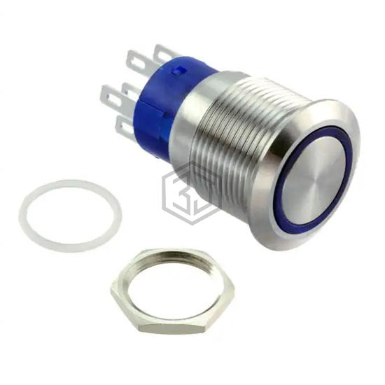 ULV4F2GSS341 - E-Switch - Pushbutton Switches