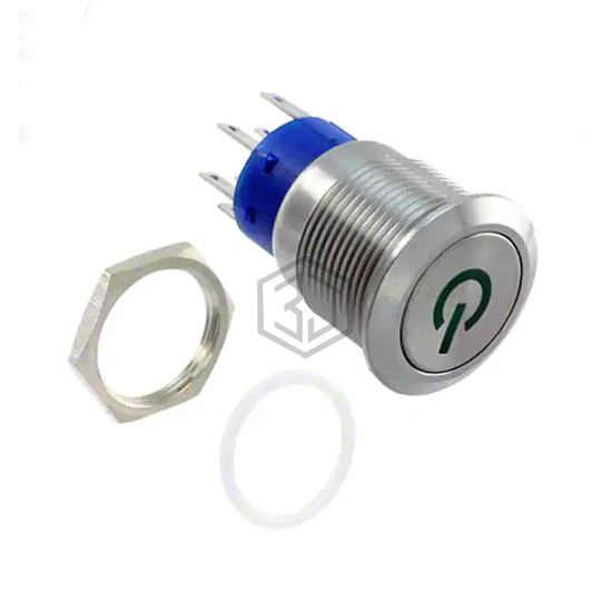 AV1920P624Q04 - TE Connectivity ALCOSWITCH Switches - Pushbutton Switches