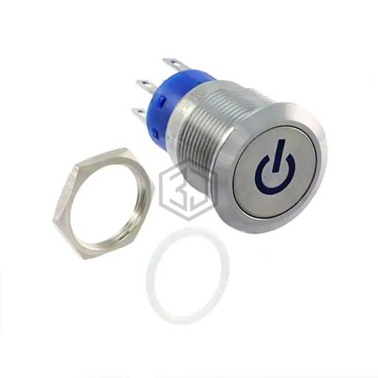 AV1921P712Q04 - TE Connectivity ALCOSWITCH Switches - Pushbutton Switches