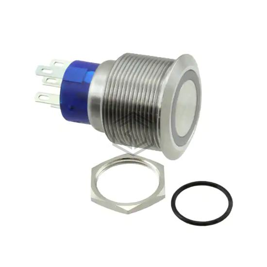 AV2211E124Q04 - TE Connectivity ALCOSWITCH Switches - Pushbutton Switches