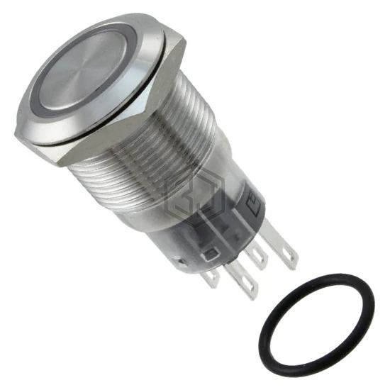 PV4F2B0SS-331 - E-Switch - Pushbutton Switches