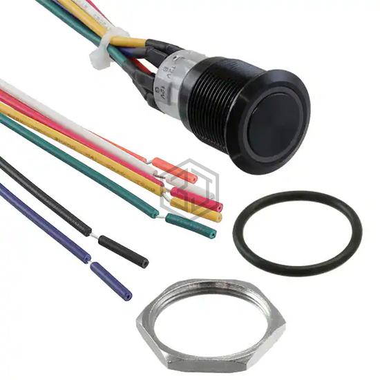 PV4FWB011-3R4 - E-Switch - Pushbutton Switches