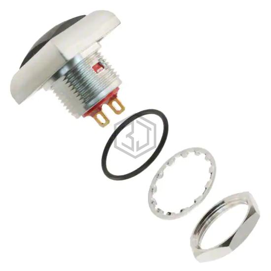 RP8400B2M1CENICBLKNIL - E-Switch - Pushbutton Switches