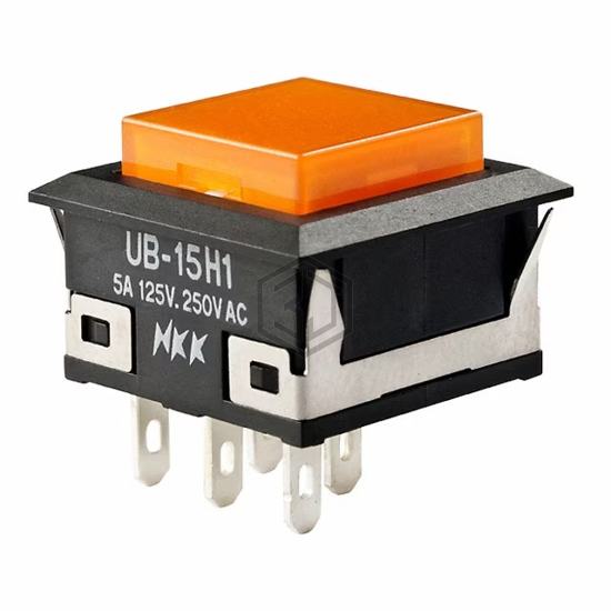 UB15KKW015D-DD - NKK Switches - Pushbutton Switches