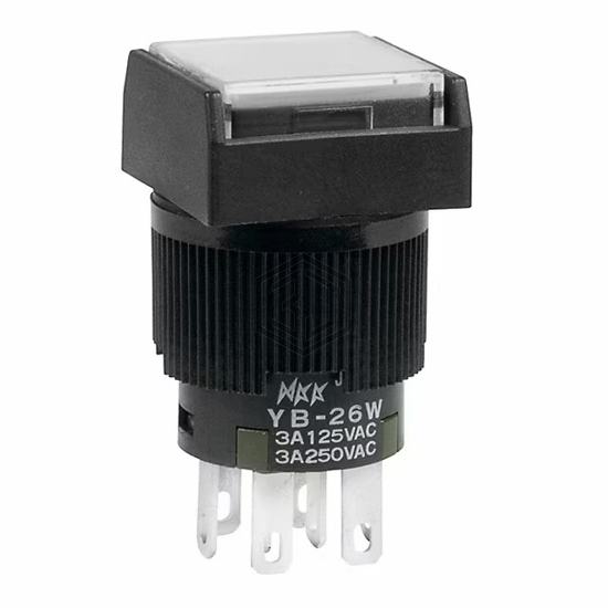 YB26WSKW01-1F05-JA - NKK Switches - Pushbutton Switches