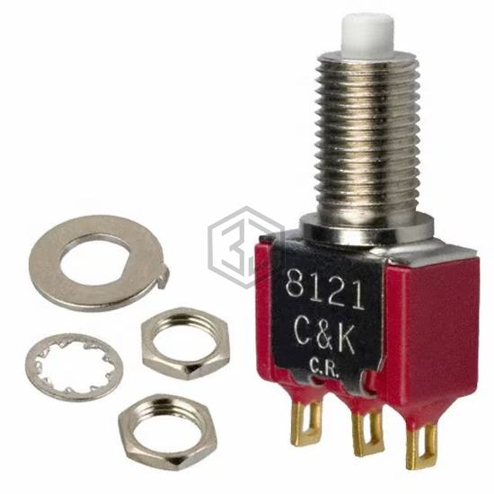8121LY4ZGE - C&K - Pushbutton Switches