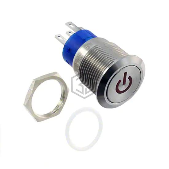 AV1911P312Q04 - TE Connectivity ALCOSWITCH Switches - Pushbutton Switches
