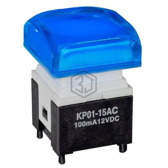 KP0115ACBKG03RGB-3SJB - NKK Switches - Pushbutton Switches