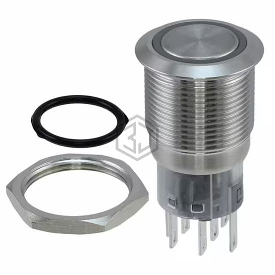 PV4F2H0SS-341 - E-Switch - Pushbutton Switches