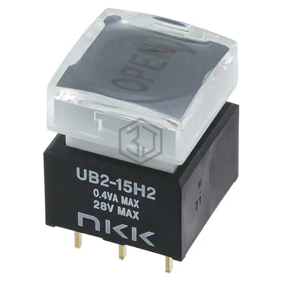 UB215SKG036CF-4JCF14 - NKK Switches - Pushbutton Switches
