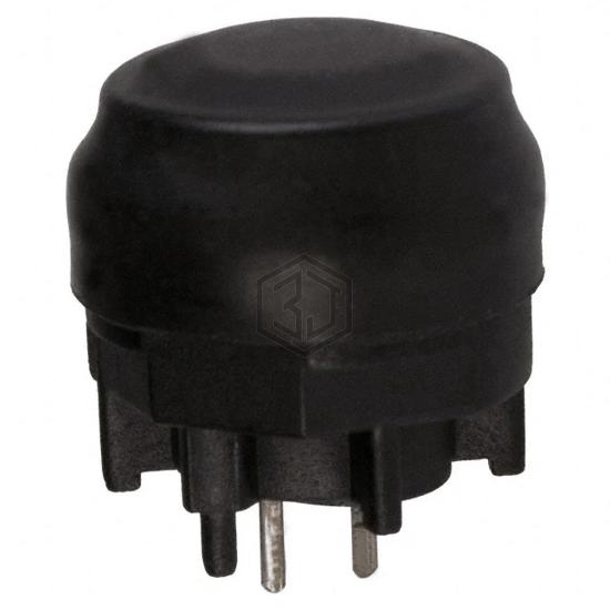 K12C BK 1 2.5N - C&K - Pushbutton Switches
