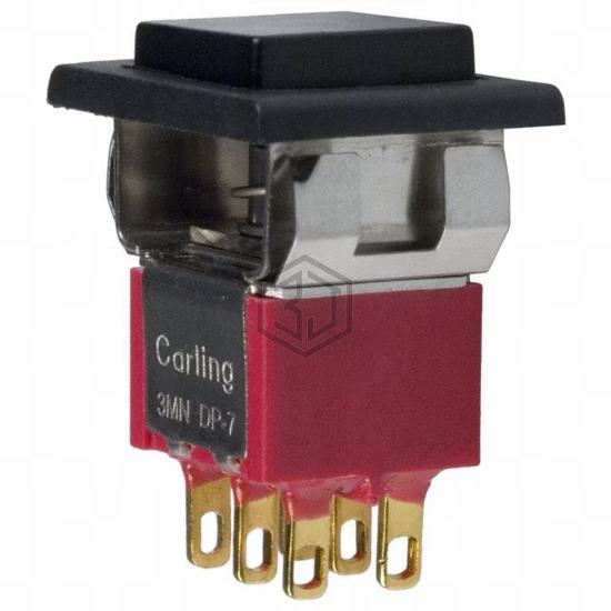 3MN-DP7-AP2/22-M1RE - Carling Technologies - Pushbutton Switches
