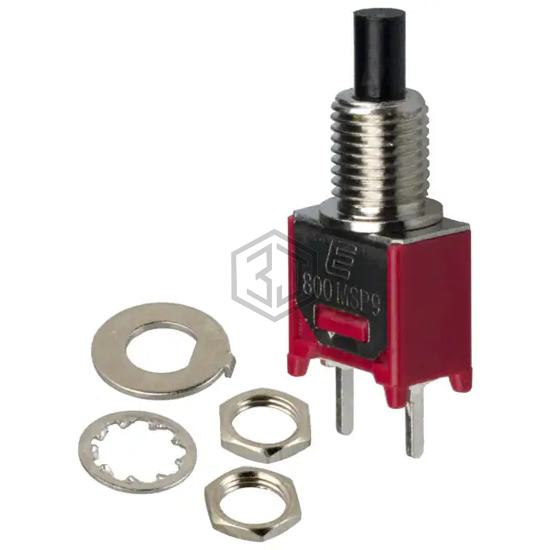 800SP9B5M2QEH - E-Switch - Pushbutton Switches