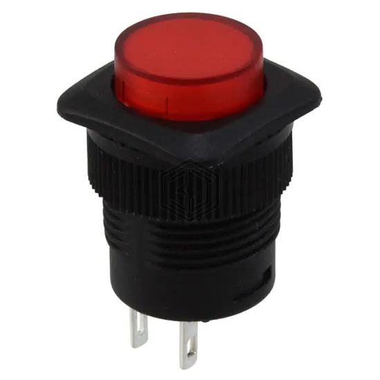 RP3508ABLKREDNNS - E-Switch - Pushbutton Switches