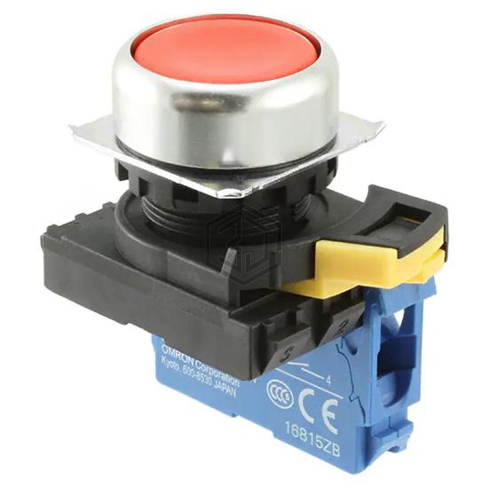 A22NN-RNM-NRA-G100-NN - Omron Automation and Safety - Pushbutton Switches