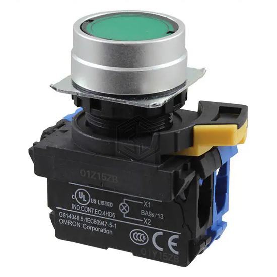 A22NL-MNA-TGA-G100-GC - Omron Automation and Safety - Pushbutton Switches