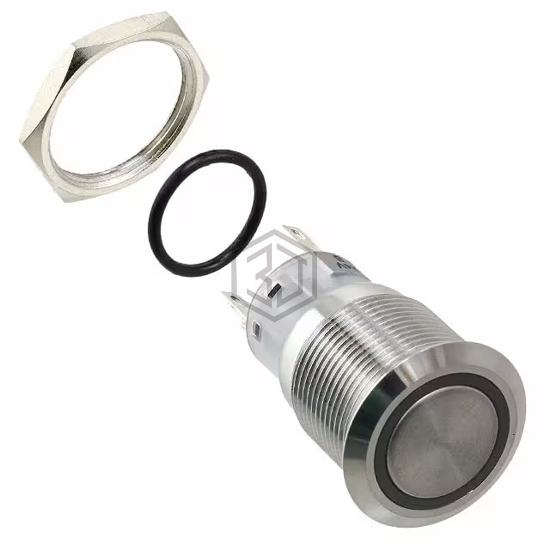 PV4F2B0SS-345 - E-Switch - Pushbutton Switches