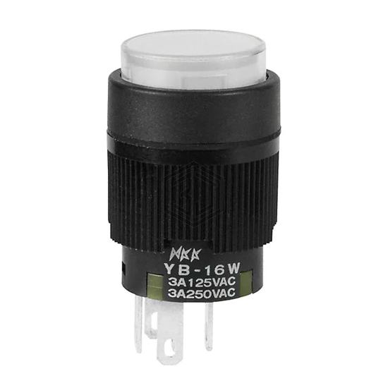 YB16WCKW01-6F-JB - NKK Switches - Pushbutton Switches