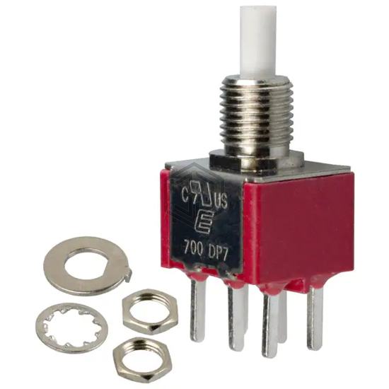 700DP7B10M2QEH - E-Switch - Pushbutton Switches